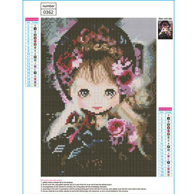 

DIY 5D Diamond Painting Cross Stitch Kit Foe Kids&Adults Full Round Resin Diamond Covered