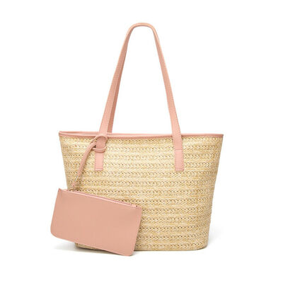 

2019 New Style Fashion Hot Composite Bags Women Straw Bag Summer Beach Woven Bag Shoulder Bag Tote Shoulder Handbag