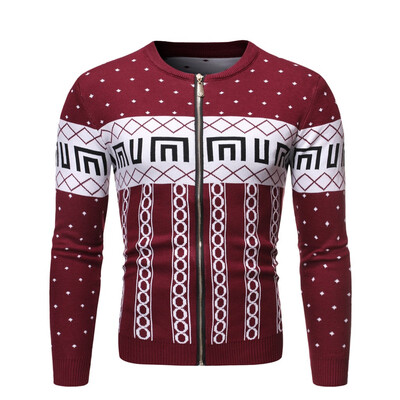 

Toponeto Mens New Style Fashion Knitted Cardigan Sweater Coat Fashion Warm Sweaters