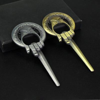 

Hand Of The King Bottle Opener 2-Pack - Game Of Thrones Style - Bronze&Silver - Perfect Barware Man Cave Gift - Unique GOT Cus