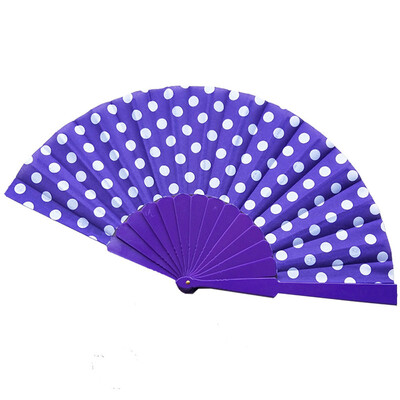 

Siaonvr 8 Colors Chinese Folding Paper Fan Retro Hand Loot Fans Wedding Party Favors