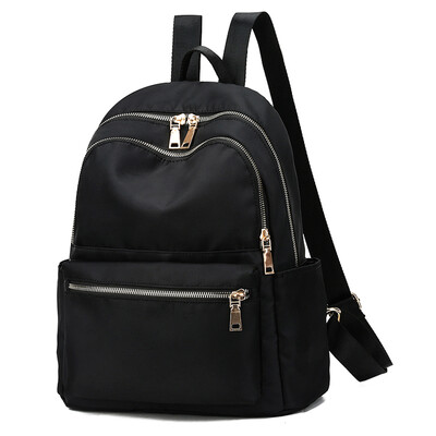 

Womens shoulder bag female Oxford backpack leisure canvas schoolbag double shoulder small backpack Korean version