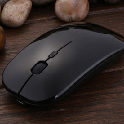 

24g Gaming Gamer Mice Ultra-thin Wireless Usb Receiver Ratones For Laptop Notebook Pc Desktop Computer Mouse
