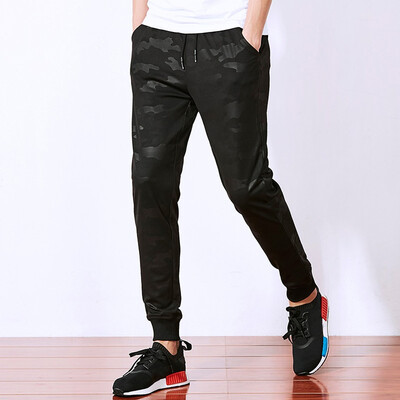 

Tailored Fashion Men Summer Casual Camouflage Print Jogging Drawstring Long Pant Trousers