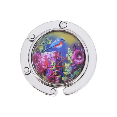 

Portable Handbag Hook Foldable Desk Bag Purse Metal Holder Hanger Gifts