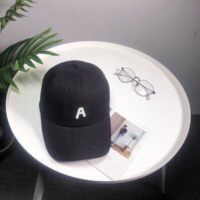 

Hat new ladies embroidery letters Joker baseball cap casual outdoor hip hop minimalist fashion mens Cap