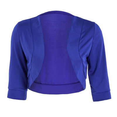 

Fashion Solid Color Large Size Cardigan Jacket Women Casual Long Sleeve Short Small Suit Jacket For Women Clothes 2019 New