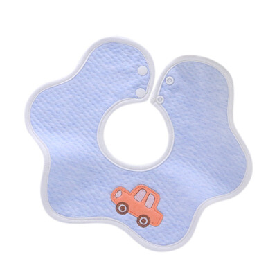 

Baby Newborn Bibs Childrens Saliva Towel 360 Degree Flower Bib Baby Cotton Thickened Bib 2528cm Burp Cloths