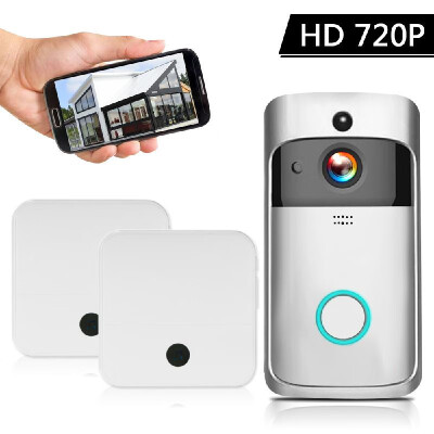 

Smart HD 1080P Wireless Video Intercom WI-FI Video Door Phone Visual Door Bell WIFI Doorbell Camera for Apartments IR Alarm Wirele