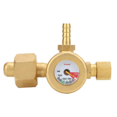

Greensen PRO-158K Argon Gas Pressure Reducer Air Flow Regulator Gauge Meter Welding Accessory