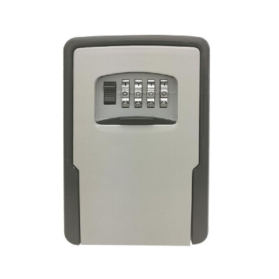 

Key Storage Lock Box Wall Mounted Key Lock Box With 4-Digit Combination for House Keys Car Keys for Home Office