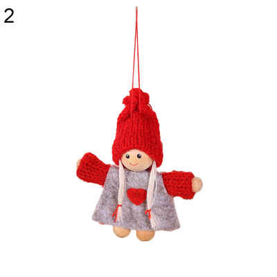 

Christmas Tree Xmas Hangings Ornament Girl Boy Santa Party Display Window Decor