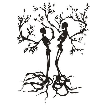 

Greensen Halloween Skeleton Sticker Living Room Bedroom Backdrop Wall Decorative Decal Bedroom StickerWall Sticker