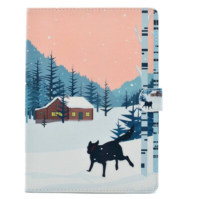 

BannerLive TPU Case for Apple ipad 2017 2018 Pro 97 Cover Funda Coque Flower Bear Wolf Tree Deer Fox Butterfly Reflection Pattern