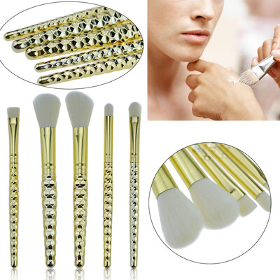 

〖Follure〗5 Pcs Honeycomb Makeup Brush Set Eye Shadow Brush Cosmetics Blending Brush Tool