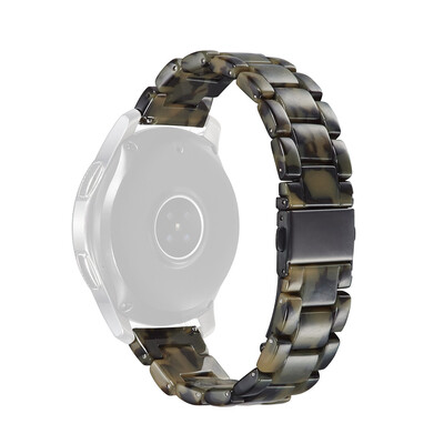 

〖Follure〗Luxury Crystal Resin Agate Beads Watch Band Strap For Samsung Galaxy watch 46mm