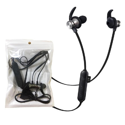 

XT-22 Magnetic BT Earphone Wireless Stereo Earbud Sport Headset with Mic TF Card MP3 Player for Smartphone Tablet Red