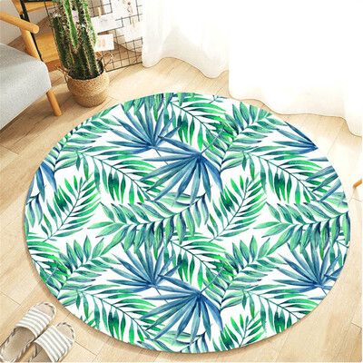 

〖Follure〗Botany Elements Blanket Round Bathroom carpet 55cm
