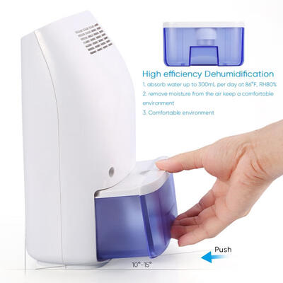 

Greensen Air Dehumidifier 700ml Ultra Quiet Portable Dehumidifier Moisture Absorber for Home Bedroom EU