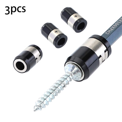 

〖Follure〗3PCS Universal 21mm Removable Magnetizer Ring Magnetic Steel Screwdriver Bit