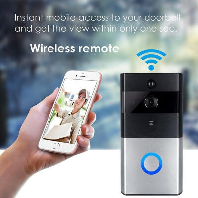 

2019 NEW WiFi Wireless Video Doorbell Two-Way Talk Smart PIR Door Bell Security HD Camera