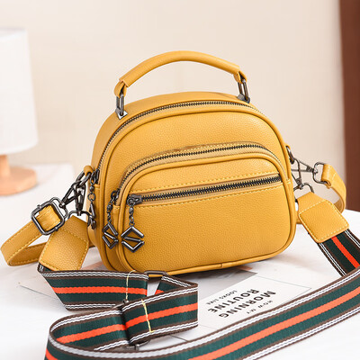 

Summer on the new small bag lady new fashion small round bag leisure inclined bag single shoulder handheld Korean version Baitao T