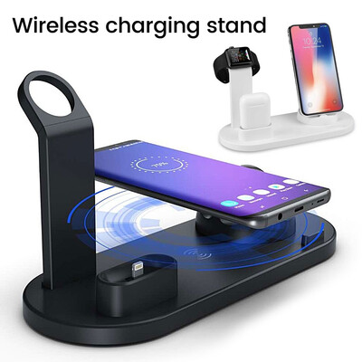 

3in1Qi Fast Wireless Charging Dock Stand Station for Apple Watch Airpods iPhone