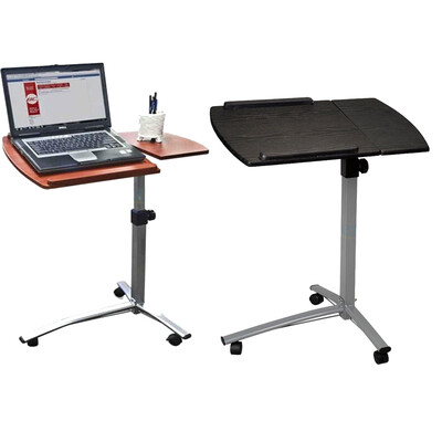 

Multifunctional Lifting Computer Desk Rolling Table Black
