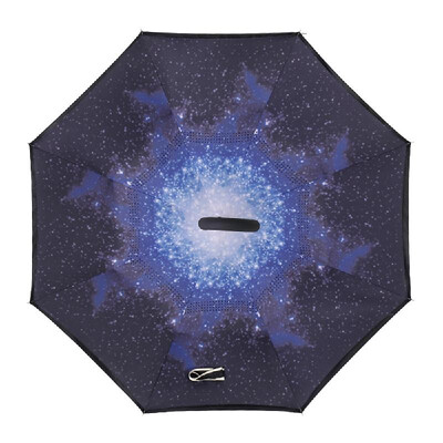 

Cshaped Handle Windproof Reverse Folding Umbrella Double Layer Man Women Sunny Rainy Car Inverted Umbrellas Double Layer Anti UV