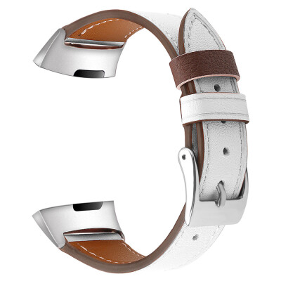 

〖Follure〗New Luxury Leather Band Bracelet Watch Band For Fitbit Charge 3