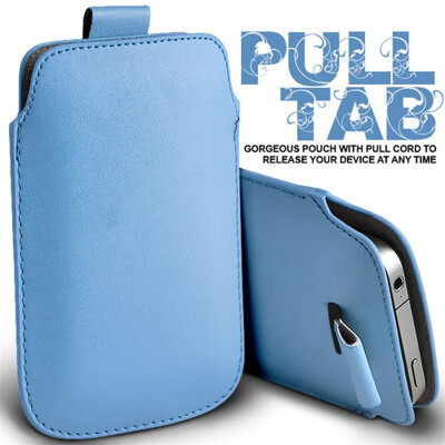 

Fashion PU Leather Pull Tab Sleeve Pouch For Huawei Y3 2 II ii Honor Bee 2 Phone Cases Bag Universal Full Protective Pouch