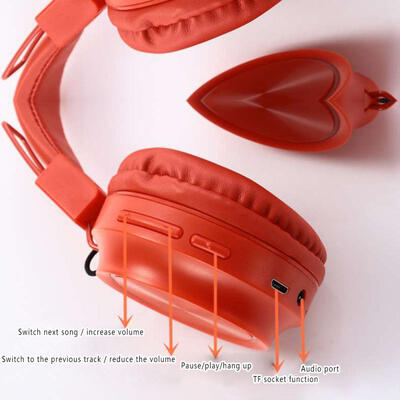 

Over-Ear Wireless Headphones Bluetooth V50 Headset Sport Earphones