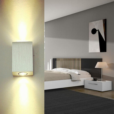 

Gobestart Modern Aluminum Square LED Wall Light Porch Bar Spot Lamp Lighting Home Decor