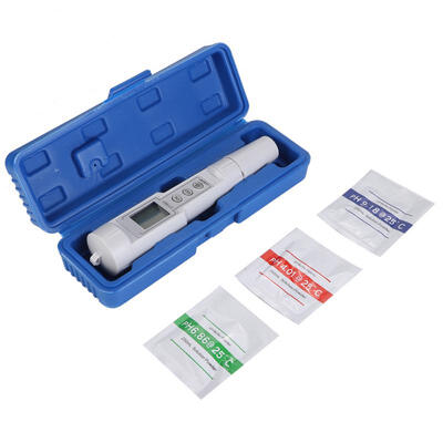 

Greensen CT-6821 Pen Type Portable PH & Conductivity Meter Water Quality Tester with pH Buffer Powder