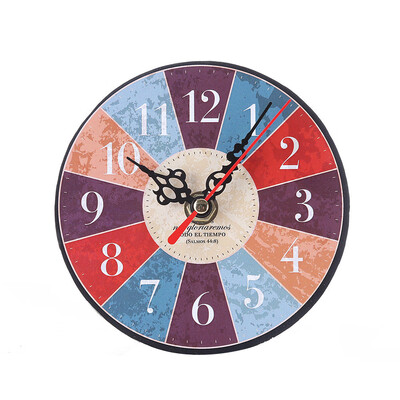 

Gobestart Vintage Style Antique Wood Wall Clock for Home Kitchen Office