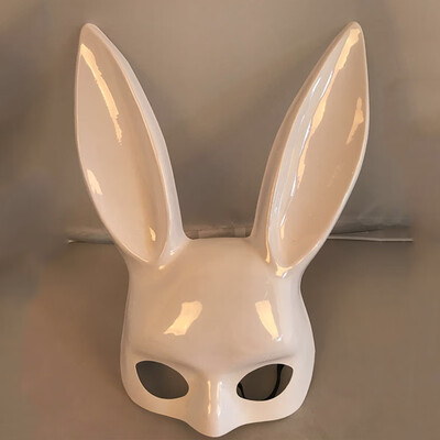 

1Pc Halloween Laides Bunny Mask Party Bar Nightclub Costume Rabbit Ears Mask Festival Party Hairband Costume