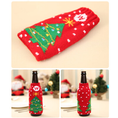 

Tailored 1pc Christmas Wine Bottle Set Santa Decoration Xmas Bottle Cap Xmas Decor GN