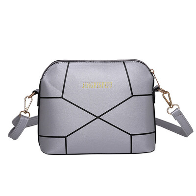 

Gobestart Women Fashion Handbag Crack Shoulder Bag Large Tote Ladies Purse