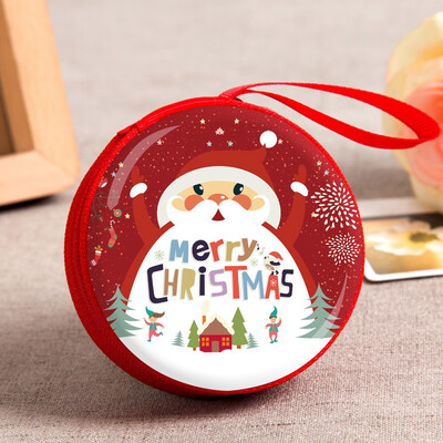 

Children Kids Santa Claus Money Holder Wallet Coin Purse Zipper Christmas Gift