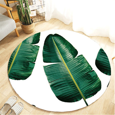 

〖Follure〗Botany Elements Blanket Round Bathroom carpet 60cm