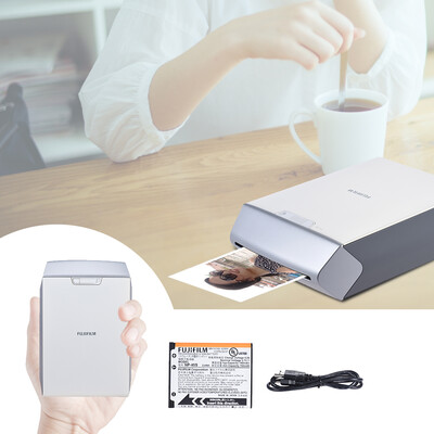 

Fujifilm Instax SHARE SP-2 Mini Pocket WiFi Instant Smartphone Printer USB Rechargeable Support Edit Beautify Share for iOS iPhone