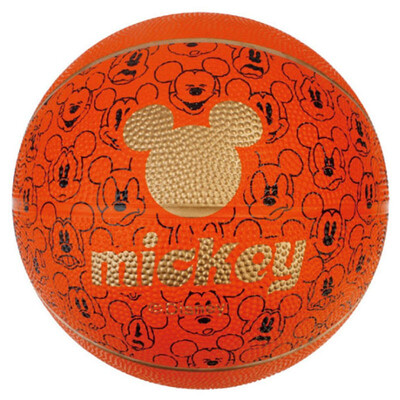

Disney Disney Childrens Basketball No 5 Ball Toys Kindergarten Wearable Soft Leather Rubber Boys Girls Pat the Ball DA1005-A