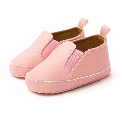 

First Walkers Newborn Baby Shoes Toddler Prewalker Shoes Baby Boy Girl Pu Leather Casual Shoes