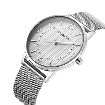 

Gobestart Luxury Watches Quartz Watch Stainless Steel Dial Casual Bracele Watch