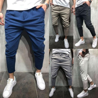 

US New 5 Color UrbancPencil Pants Slim Fit Trousers Outwear