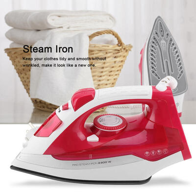 

Greensen EU Plug 220V Home Steam Iron Clothes Ironing Self-cleaning Clothing Steam Controller Wires