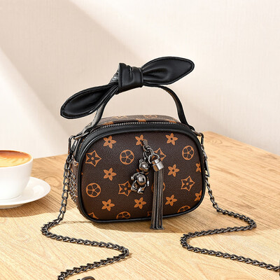 

2019 summer new one-shoulder small bag Korean fashion womens bag slung PU leather small square bag