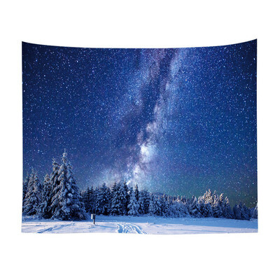 

Digital Printing TapestryMuralBeach Towel Tree Star Series Multi-purpose Tapestry or wall hanging for living room