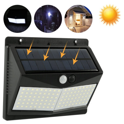 

108 LED Solar Powered PIR Motion Sensor Light Outdoor Garden Security Wall Lamps