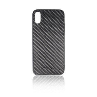 

Carbon Fiber Phone Case 360° Protection Shockproof Cover Slim Fit Protection for iPhone X